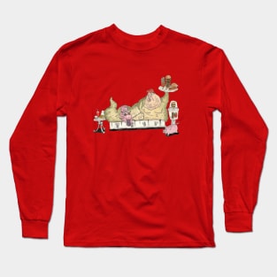 Mike Mulligan Pizza The Hut Long Sleeve T-Shirt